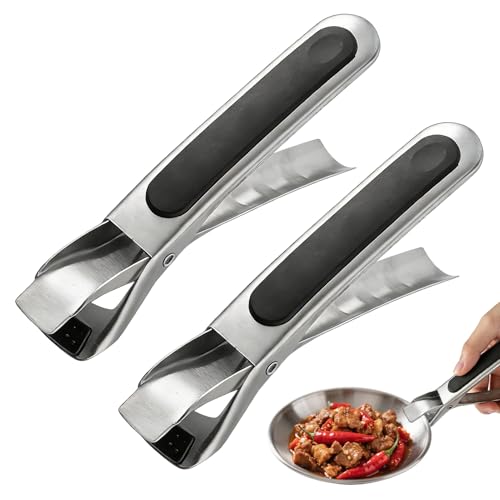 2 Pcs Multi-Purpose Anti-Scald Bowl Clips And Hot Plate Gripper,Anti Scald Bowl Holder Clip,Multi-Function Anti-Scald Bowl Clip For Moving Hot Bowls,Plates,Pizza Pans From Microwave,Air Fryer & Oven