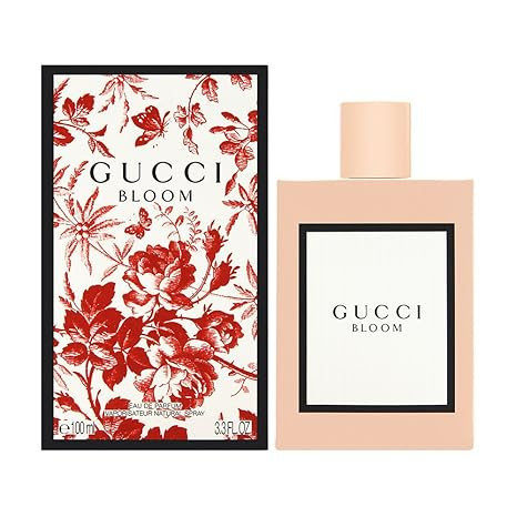 Gucci Bloom for Women Eau de Parfum Spray, 3.4 Ounce, Multi