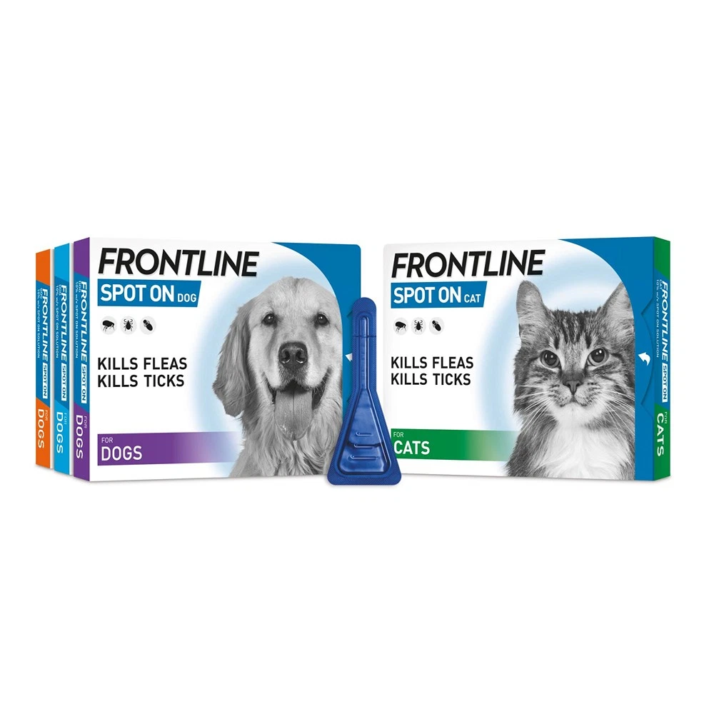 Frontline Spot On For Dog Cat Flea Tick & Lice Treatment Small Medium Large XL