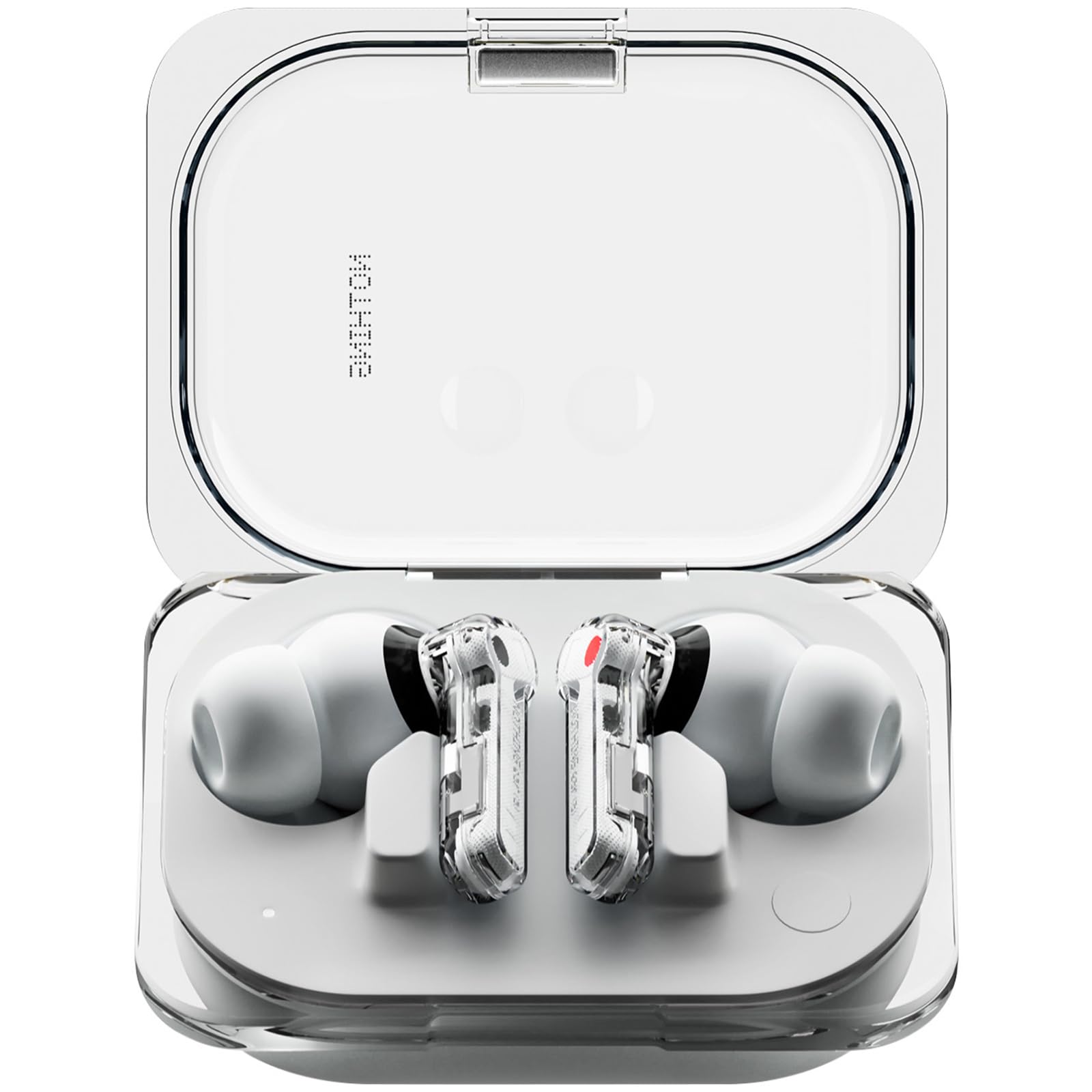 Nothing Ear (a) Wireless Earbuds, 45dB Hybrid Noise Cancelling Earbuds, Hi-Res Audio, Advanced Equaliser, Dual Connect, 6 Mics, 42.5H Playtime Ear Buds Wireless Bluetooth, White