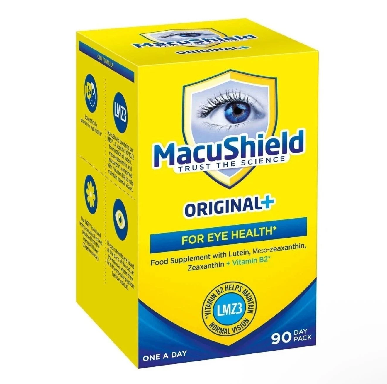 Macushield Gold Like MacuShield Original + Eye Supplement