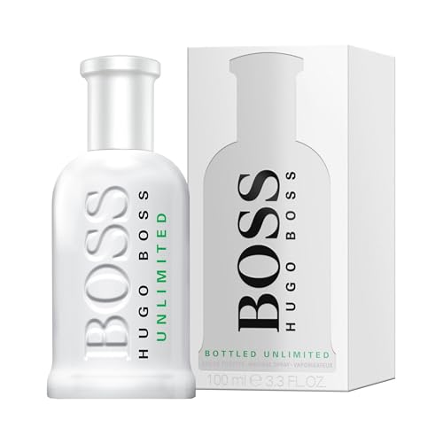 BOSS Bottled Unlimited - Eau de Toilette for Him - Aromatic Fragrance With Notes Of Iced Violet Leaves, Pineapple, Sandalwood, Musk - Medium Longevity - 100ml