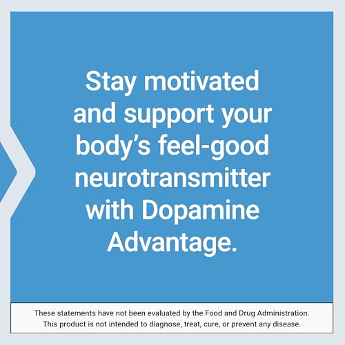Life Extension Dopamine Advantage, Cognitive Health, Mental Sharpness, Motivation, Vitamin B12, phellodendron bark Powder, Gluten Free, Non-GMO, Vegetarian, 30 Capsules