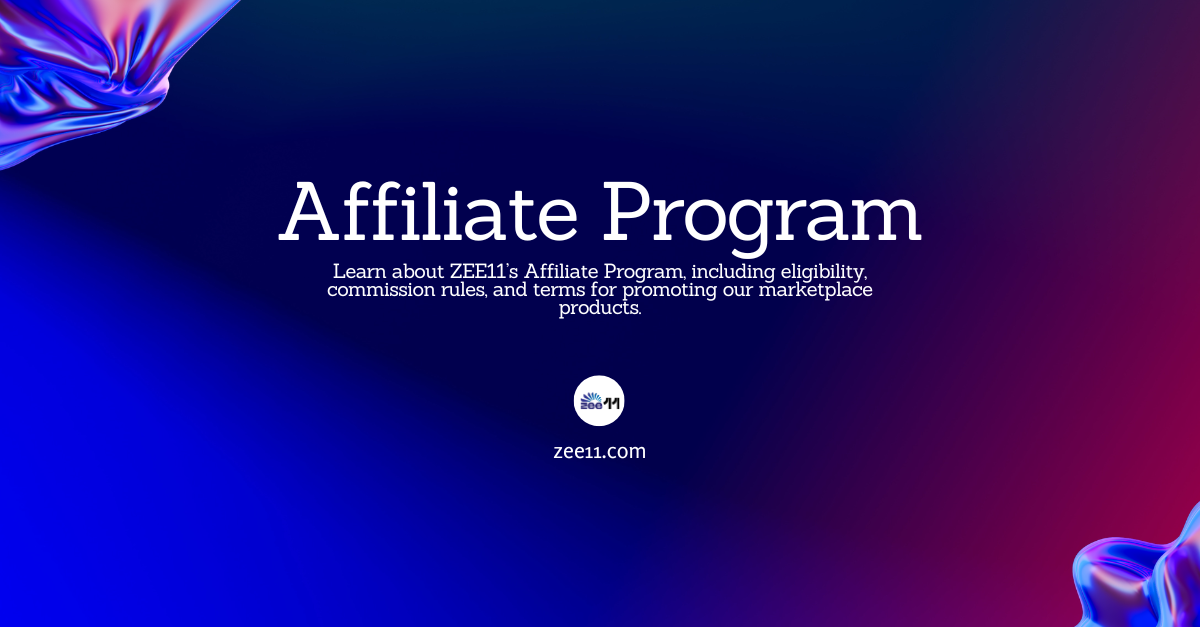 Zee11 Affiliate Program Policy | UK Marketplace Referral Guidelines