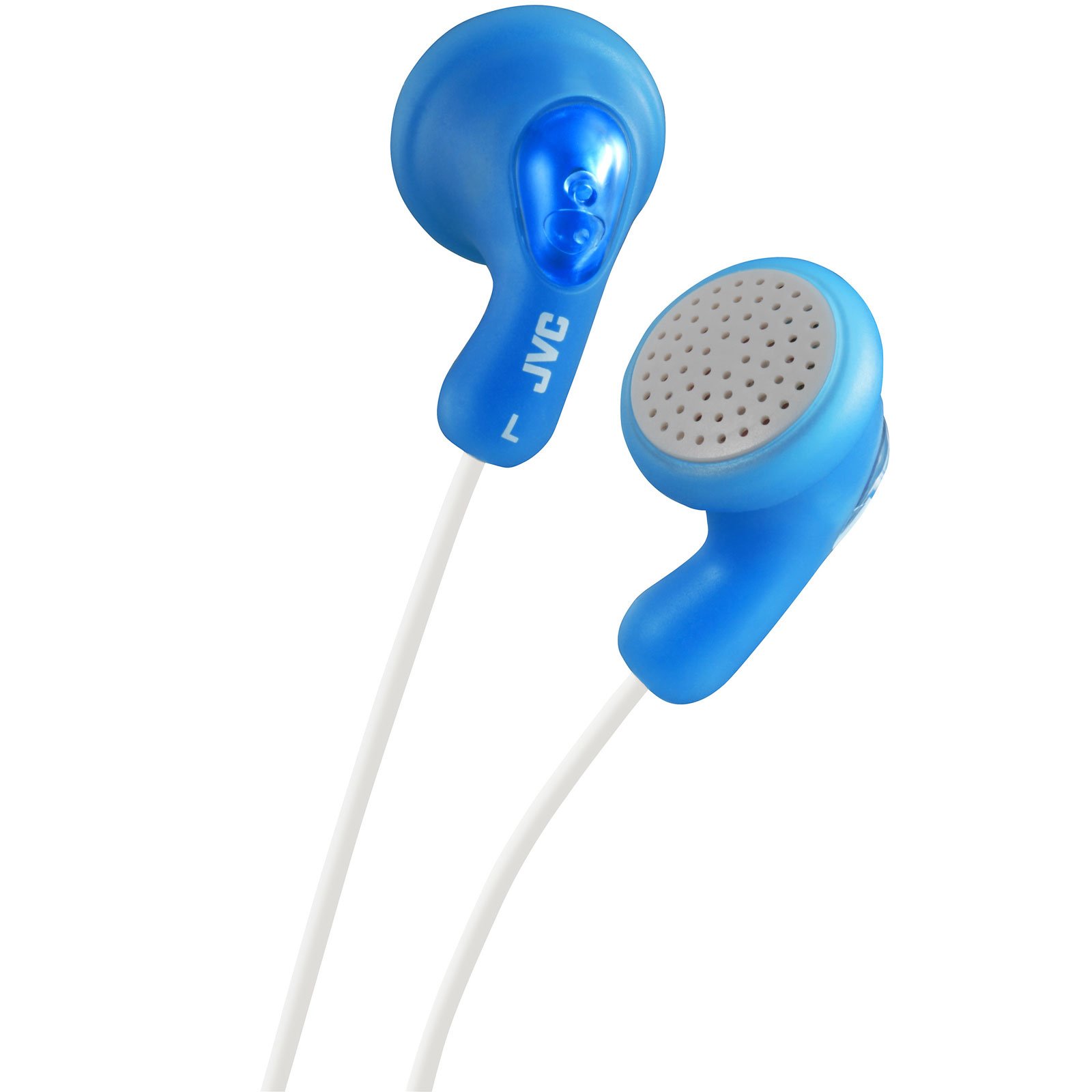 JVC Gumy In-Ear Wired Headphones Earphones Compatible with iPod, iPhone, Samsung - Blue