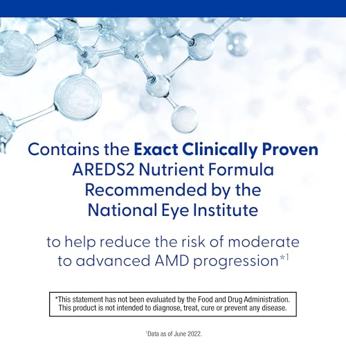 PreserVision AREDS 2 Eye Vitamins, #1 Eye Doctor Recommended Brand, Lutein and Zeaxanthin Supplement with Vitamin C, Vitamin E, Zinc, and Copper, 120 Softgels (Minigels)