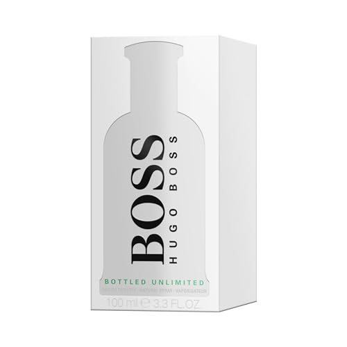 BOSS Bottled Unlimited - Eau de Toilette for Him - Aromatic Fragrance With Notes Of Iced Violet Leaves, Pineapple, Sandalwood, Musk - Medium Longevity - 100ml