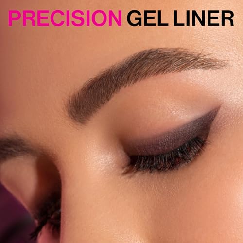 wet n wild Mega Last Breakup Proof Waterproof Retractable Gel Eyeliner - Ultra Pigmented 16-Hour Long Wear, Smudge Proof Satin Finish Formula, Cruelty-Free & Vegan - Charcoal