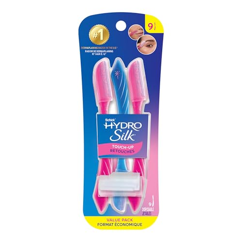 Schick Hydro Silk Touch-Up Razor 3 Count, Pack of 1