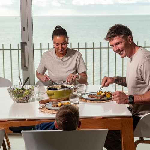 TrendPlain 16oz/470ml Glass Olive Oil Sprayer for Cooking – 2 in 1 Olive Oil Dispenser Bottle for Kitchen Gadgets and Air Fryer Accessories, Salad, BBQ - Black