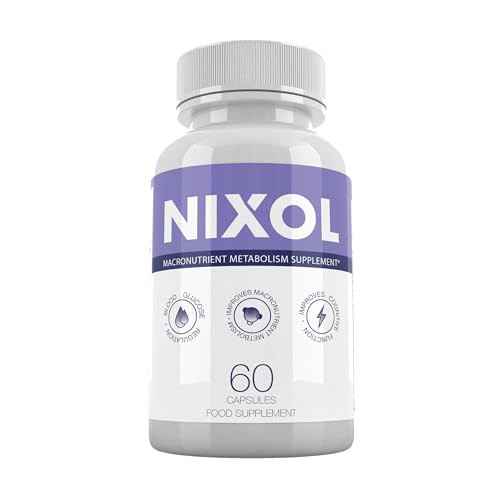 Nixol Food Supplement – Daily Nutritional Support – 60 Capsules – Premium Quality Ingredients – Suitable for Men and Women
